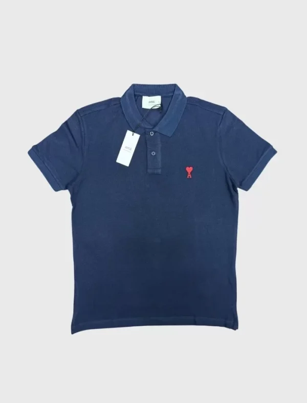 AMI Classic Polo T-shirt – Lacivert