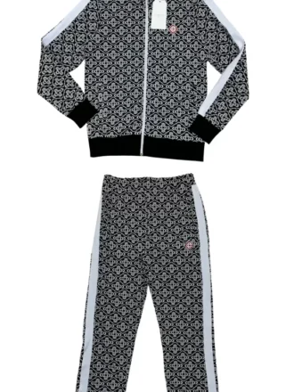 CASABLNC Monogram Eşofman Takımı - Siyah/Desen