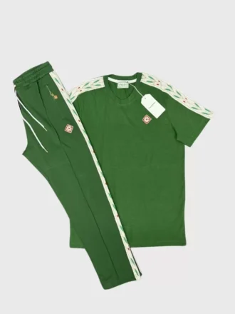 CASABLNC T-shirt'lü Eşofman Takımı - Yeşil