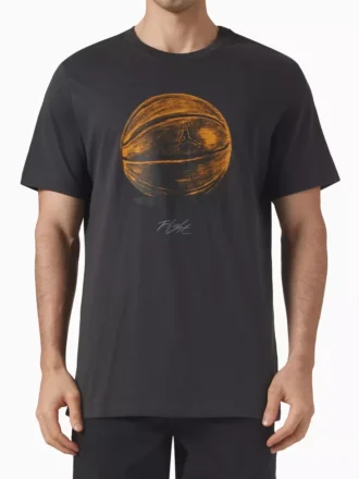JRDN Flight Ball T-shirt - Siyah