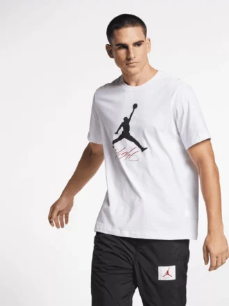 JRDN Flight Big T-shirt - Beyaz