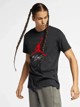 JRDN Flight Big T-shirt - Siyah
