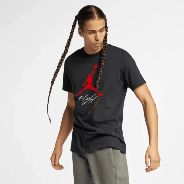 JRDN Flight Big T-shirt - Siyah