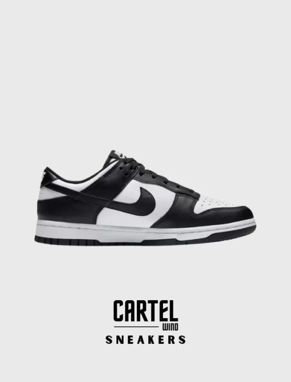 N Dunk Low Sneaker – Black/White