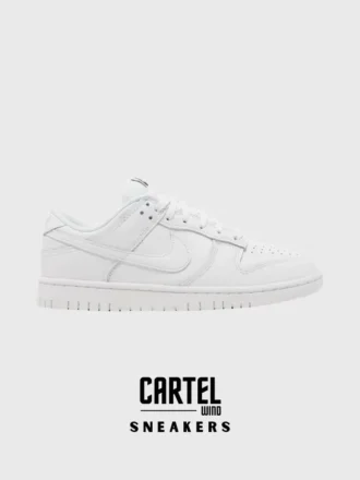 N Dunk Low Sneaker – Triple White