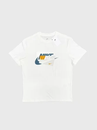 NSW Blocked Logo T-shirt – Beyaz