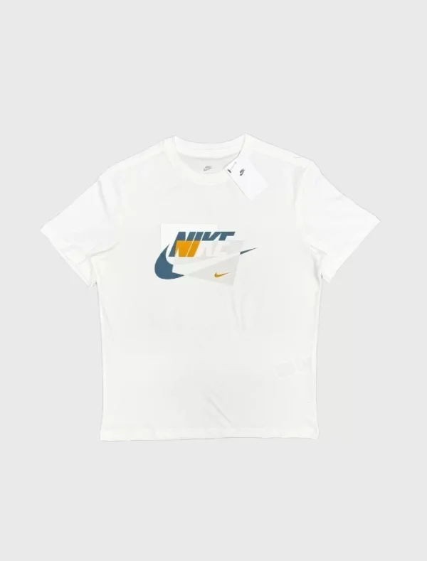 NSW Blocked Logo T-shirt – Beyaz