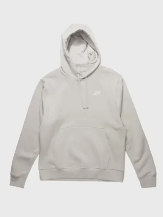 NSW Club Fleece Kapüşonlu Hoodie – Ekru