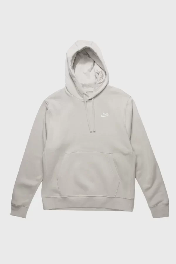 NSW Club Fleece Kapüşonlu Hoodie – Ekru