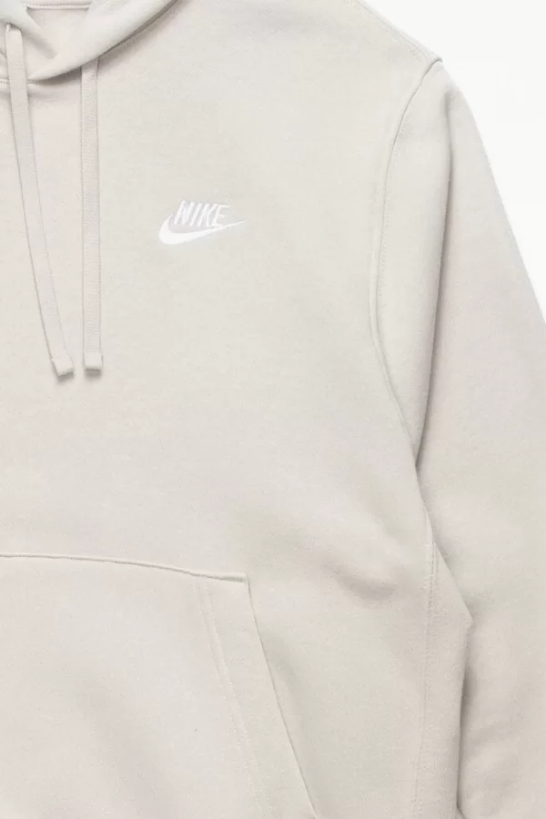 NSW Club Fleece Kapüşonlu Hoodie – Ekru - Görsel 2