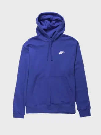 NSW Club Fleece Kapüşonlu Hoodie – İndigo