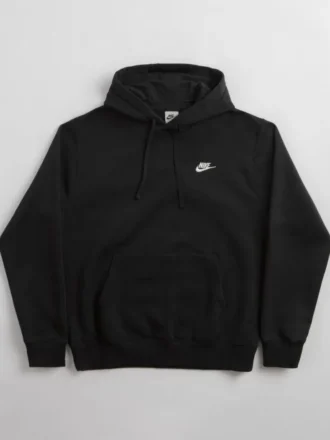 NSW Club Fleece Kapüşonlu Hoodie – Siyah