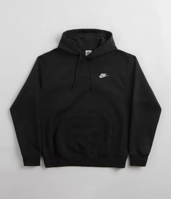 NSW Club Fleece Kapüşonlu Hoodie – Siyah