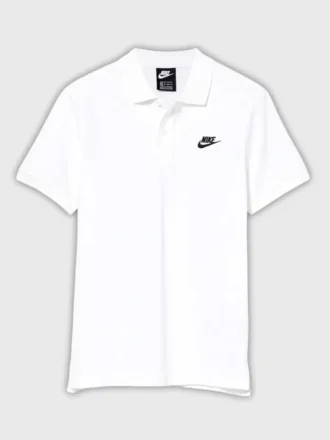 NSW Polo Yaka T-shirt – Beyaz