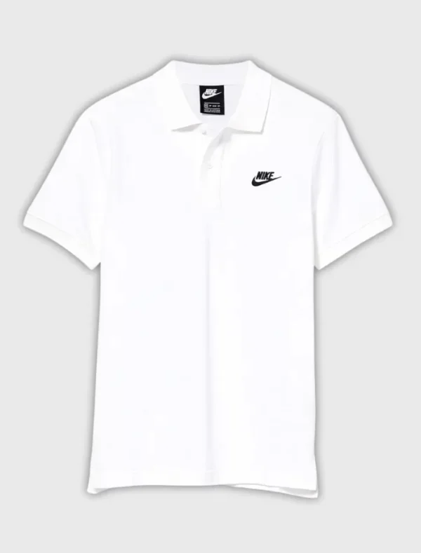 NSW Polo Yaka T-shirt – Beyaz