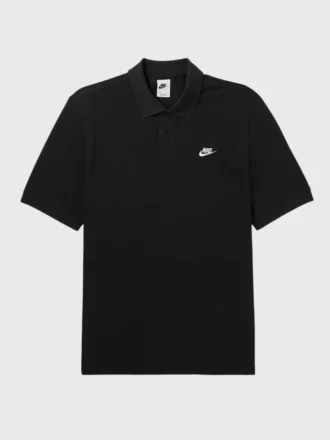 NSW Polo Yaka T-shirt – Siyah