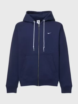 NSW Solo Swoosh Full-zip Hoodie – Lacivert