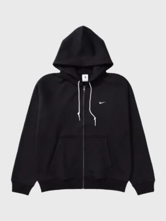 NSW Solo Swoosh Full-zip Hoodie – Siyah