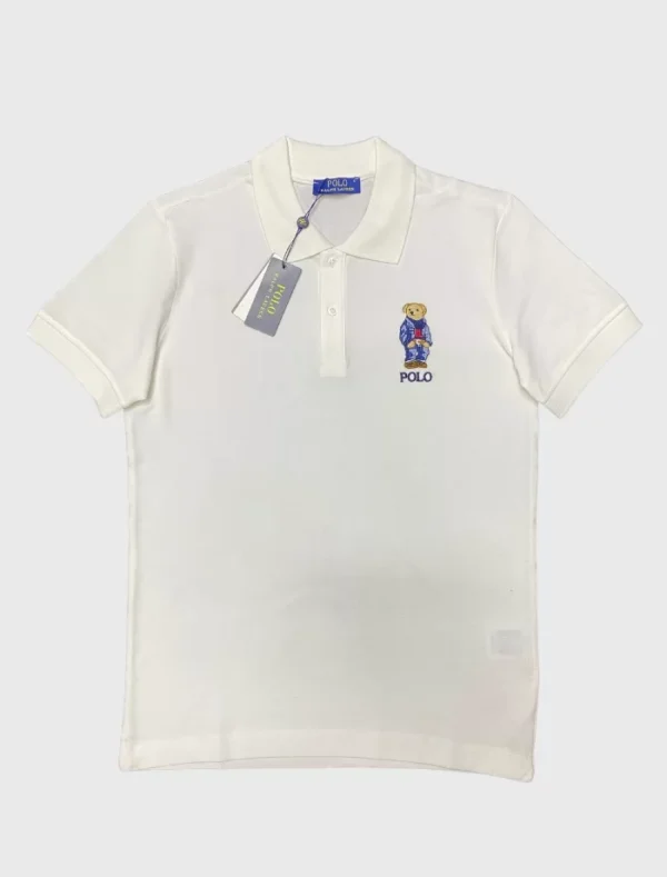 Ralph L. Polo T-shirt – Beyaz