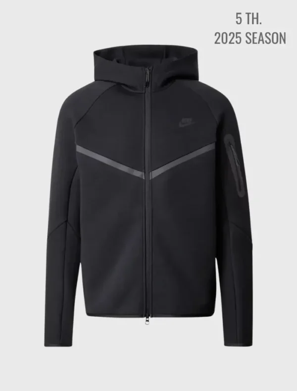 Tech Fleece 5th GEN Full-Zip Hoodie – Siyah