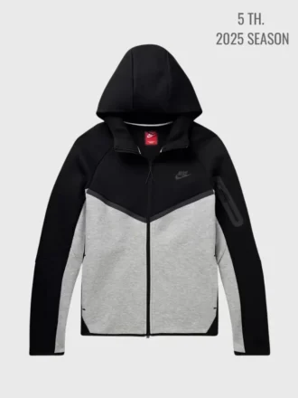 Tech Fleece 5th GEN Full-Zip Hoodie – Siyah/Gri