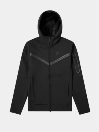 Tech Fleece Full-zip Hoodie - Siyah