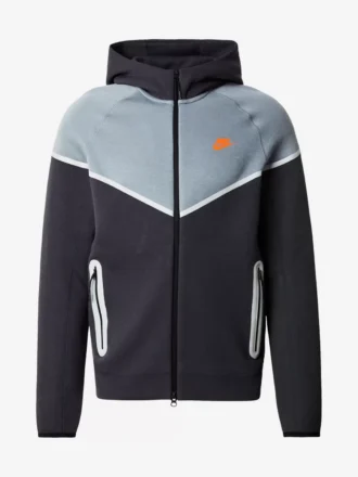 Tech Fleece Windrunner REFLECTIVE Full-Zip Hoodie – Antrasit/Turuncu