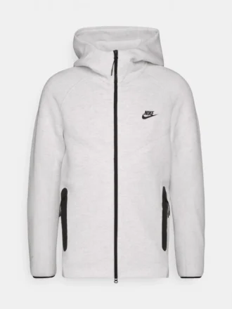Tech Fleece Windrunner (Yeni) Full-Zip Hoodie – Açık Gri