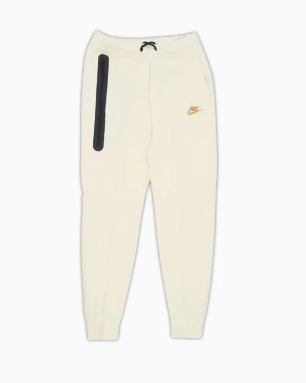 Tech Fleece Windrunner (Yeni) Jogger - White / Gold