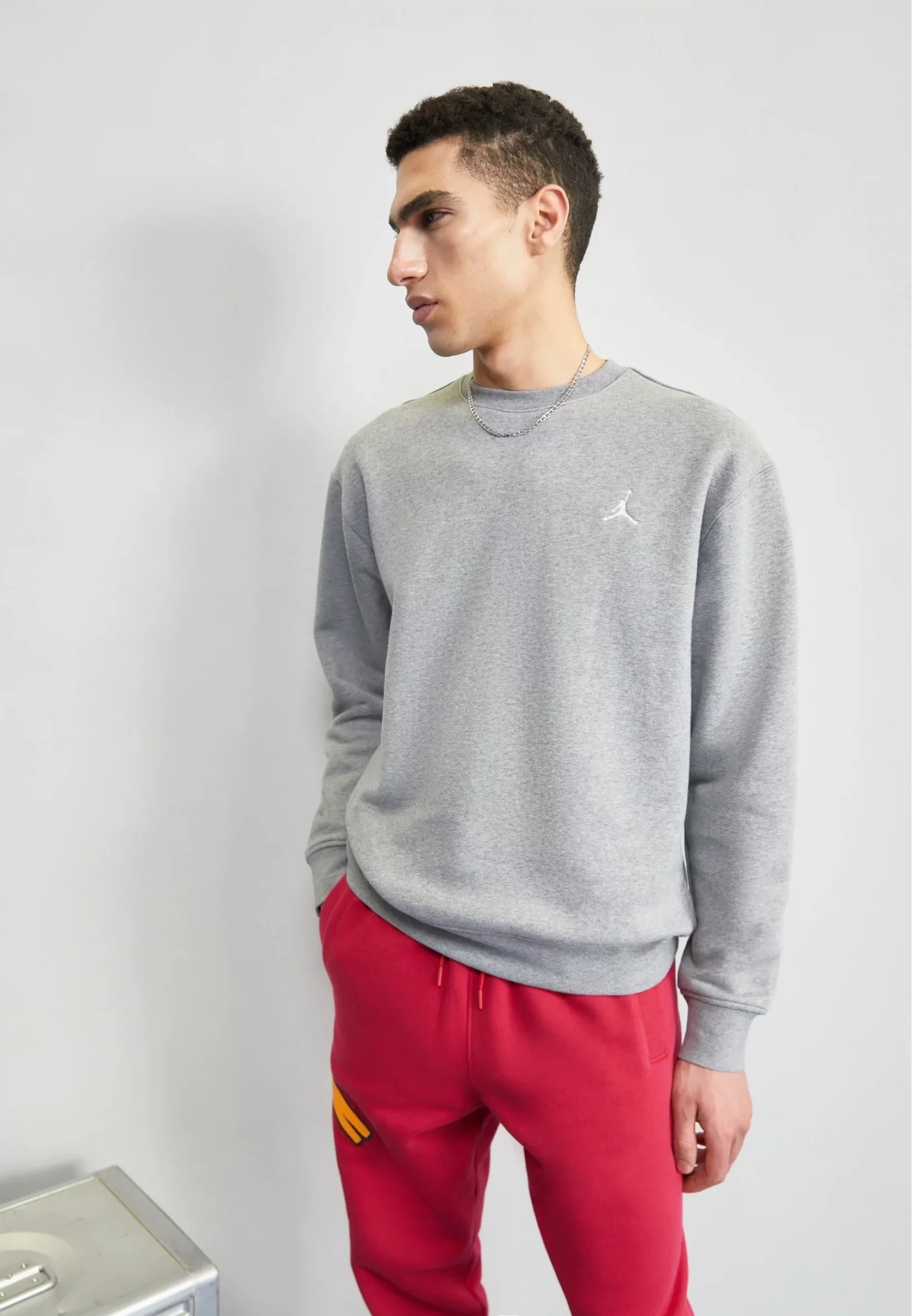JRDN Basic Essentials Sweatshirt - Gri - Görsel 3