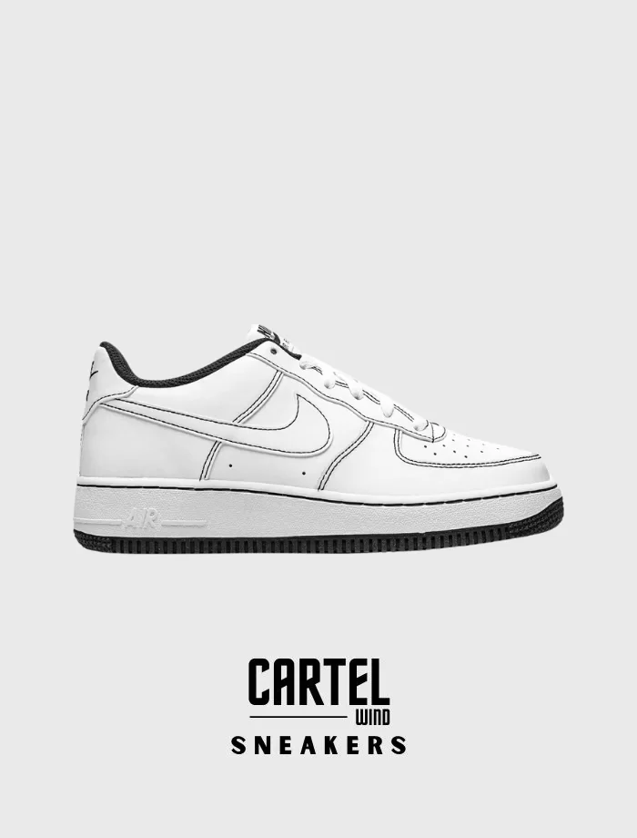 N Air Force 1 - Black Stitch