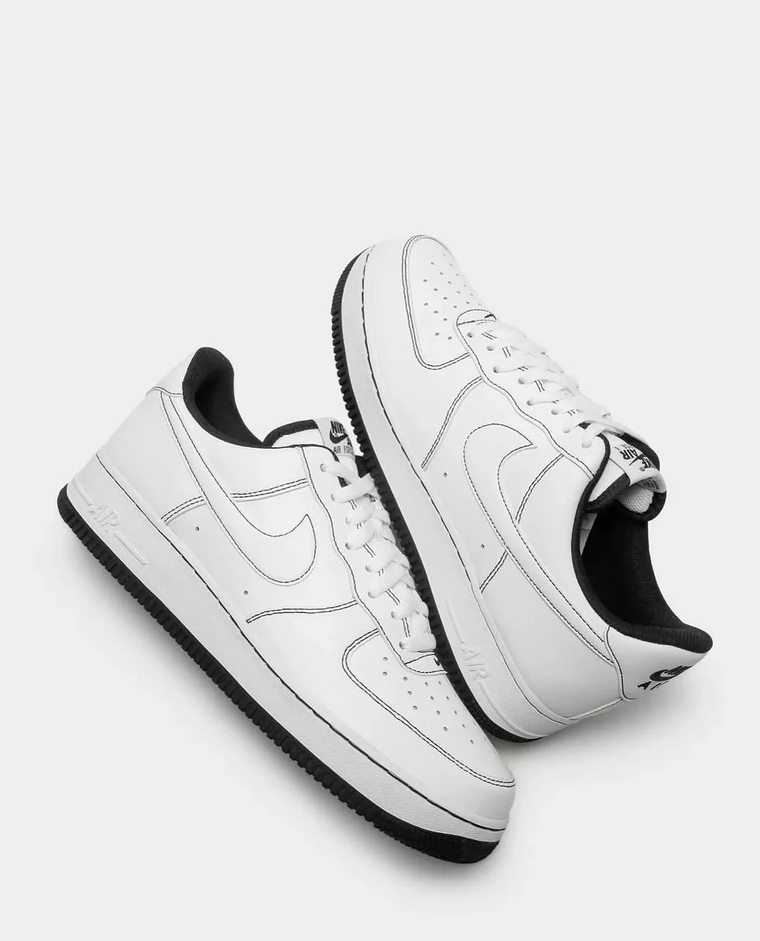 N Air Force 1 - Black Stitch - Görsel 3