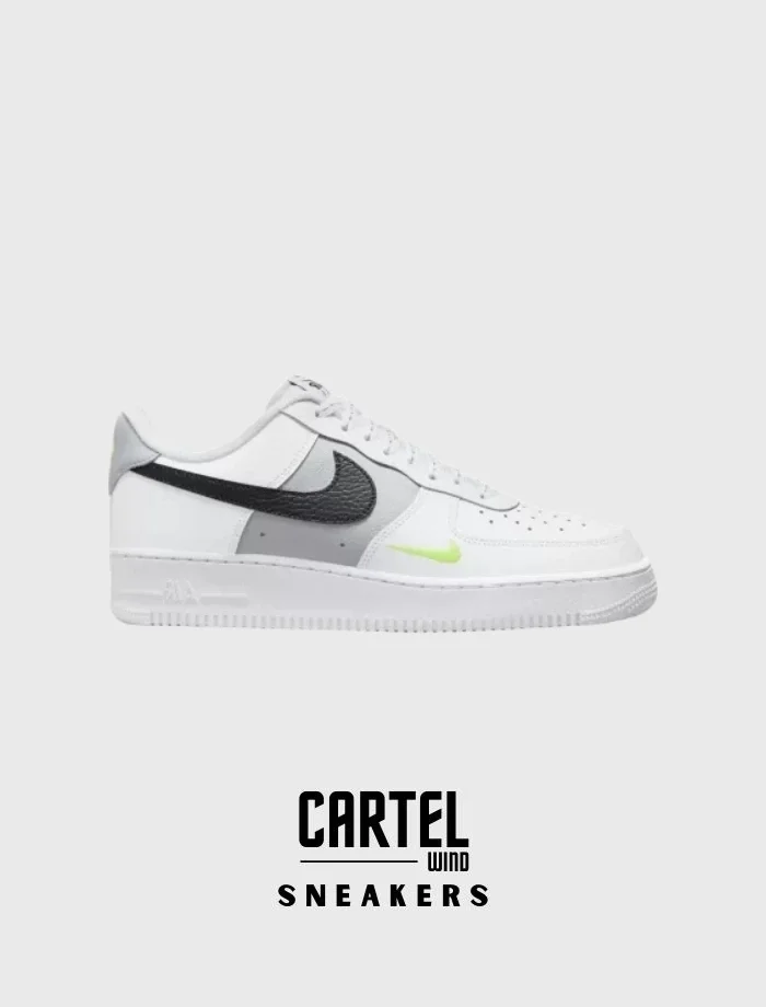 N Air Force 1 - White/Volt/Grey