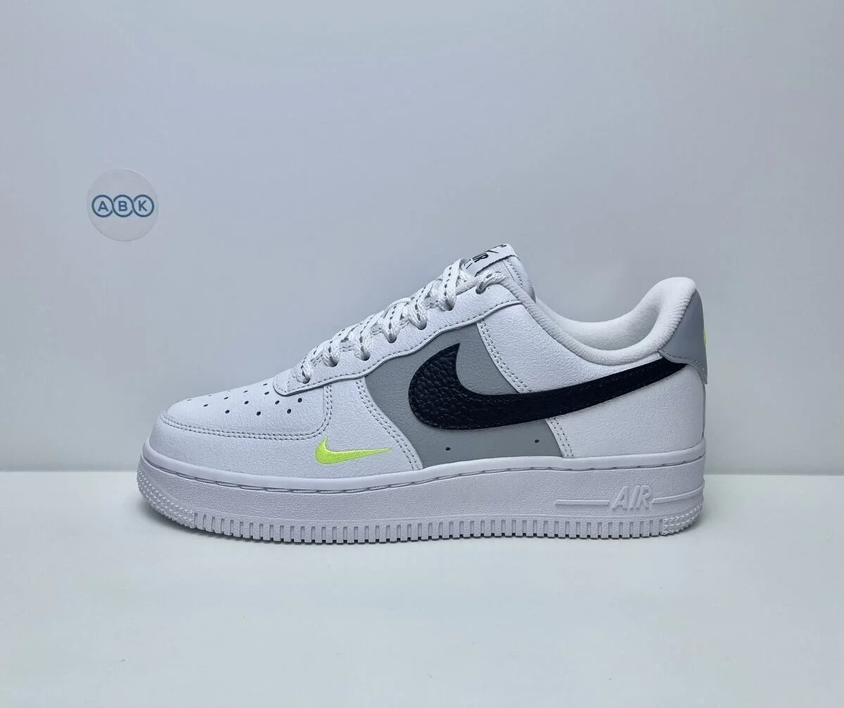 N Air Force 1 - White/Volt/Grey - Görsel 2