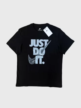 NSW Letter In Just Do It T-shirt - Siyah
