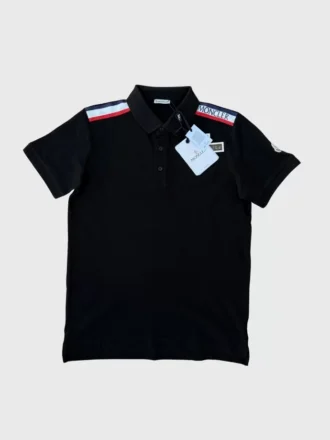 MNCLR Banded Polo T-shirt – Siyah