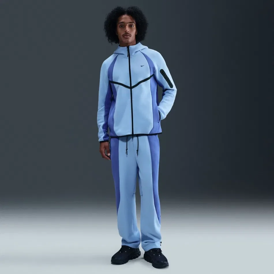 Tech Fleece 2026 Premium Pro FZ Tracksuit Eşofman Takımı - Blue - Görsel 2